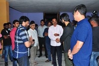Chiranjeevi watching at Vijetha Movie
